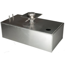 Tank OBP met trechter 15L 150x250x490mm 10mm ruimte voor sonde - OBP-FTSSB01 - OBPFTSSB01 - 3661768862377