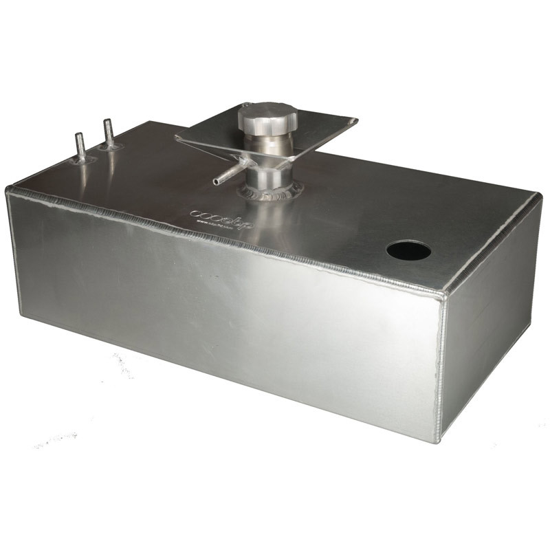 Tank OBP met trechter 15L 150x250x490mm 10mm ruimte voor sonde - OBP-FTSSB01 - OBPFTSSB01 - 3661768862377