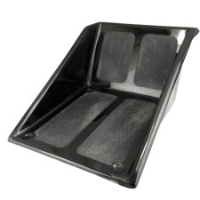 Voetsteun voor copiloot Zwart GRP OBP 345x180x470mm - OBP-CF001GRP - OBPCF001GRP - 3661768576618