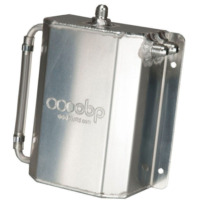 Oliecollector OBP 1,5L Aluminium 80x125x180mm JIC6 - OBP-M01J - OBPM01J - 3661768862711