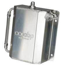 Oliecollector OBP 1,5L Aluminium 80x125x180mm JIC6 - OBP-M01J - OBPM01J - 3661768862711