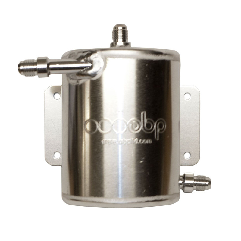 Bulk Head Mount 1 Ltr Fuel Swirl Pot with JIC Fittings - OBP-A023J - OBPA023J - 3661768576588
