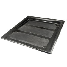 Pilot vloer zwart GRP OBP 405x440mm - OBP-CF002GRP - OBPCF002GRP - 3661768576564