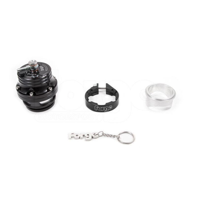 Forge 50 mm hoogwaardige zwarte dumpvalve - FO-FMDVRAYV2.11 - FMDVRAYV2-BLA-BLU-+ 10MM SHIM (-11 PSI)