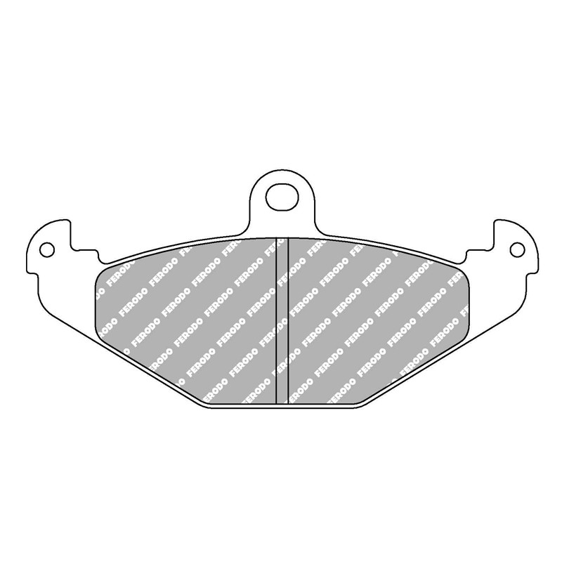 Ferodo DS1.11 remblokken achter voor LOTUS Elise 1.8 01.96 - remklauw BREMBO - F-CP1560W - FCP1560W - 3661768841044