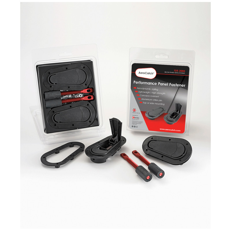 Attache Capot Aerocatch® fixation dessous sans clé x2 - AS-499BSC - 125-2000 - 3661768111303