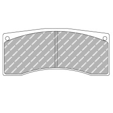 Ferodo DS3000 remblokken voor FORD Fiesta 1.6 R5 rally (asfalt & gravel) 01.13 - remklauw AP RACING - F-RP3140R - FRP3140R - 3661768112156