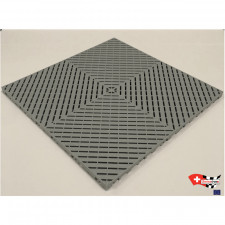 Dalle de sol Smoothtrax® 40x40x1.6cm (x6 au m²)