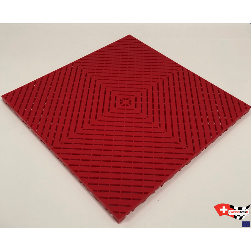 Smoothtrax® Floor Tiles 40x40x1.6cm (x6 for 1m²) - SW-SMOOTHTRAX-D.R - 10001007