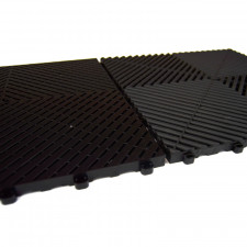 Dalle de sol Smoothtrax® 40x40x1.6cm (x6 au m²)