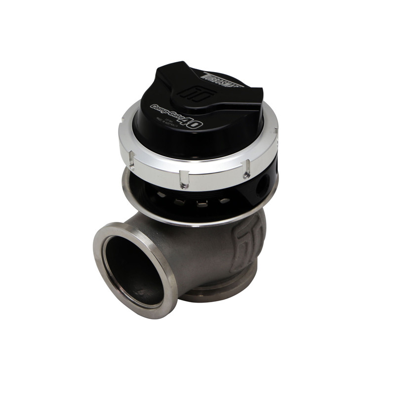 Wasteegate Turbosmart GenV Compgate 40 14psi Zwart - TSM-0552-1012 - TS-0552-1012 - 3661768834909