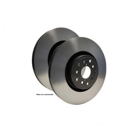 Tarox ZERO solid smooth front brake disks Toyota Corolla Liftback 1.6 GTi 125cv 1987/07-1993/06