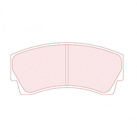 CL BRAKES (Carbone Lorraine) RC6 front brake pads Peugeot 206 Volant