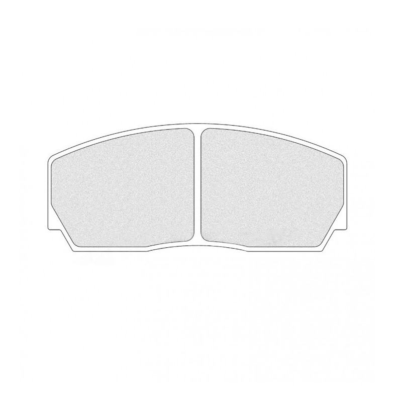 Plaquettes de frein CL BRAKES (Carbone Lorraine) RC8 Etrier CP3720 - CL-5004W50T20RC8 - 5004W50T20RC8 - 3661768489352