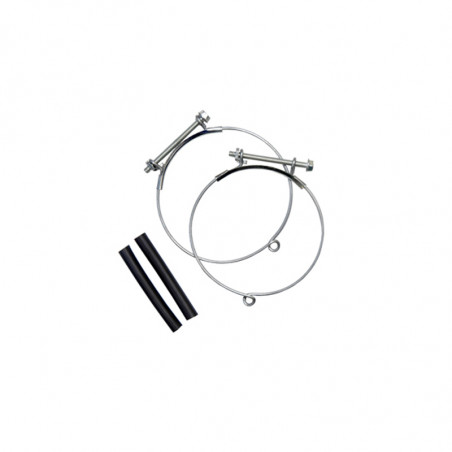 Revotec clips for air duct diameter 63mm (pair)