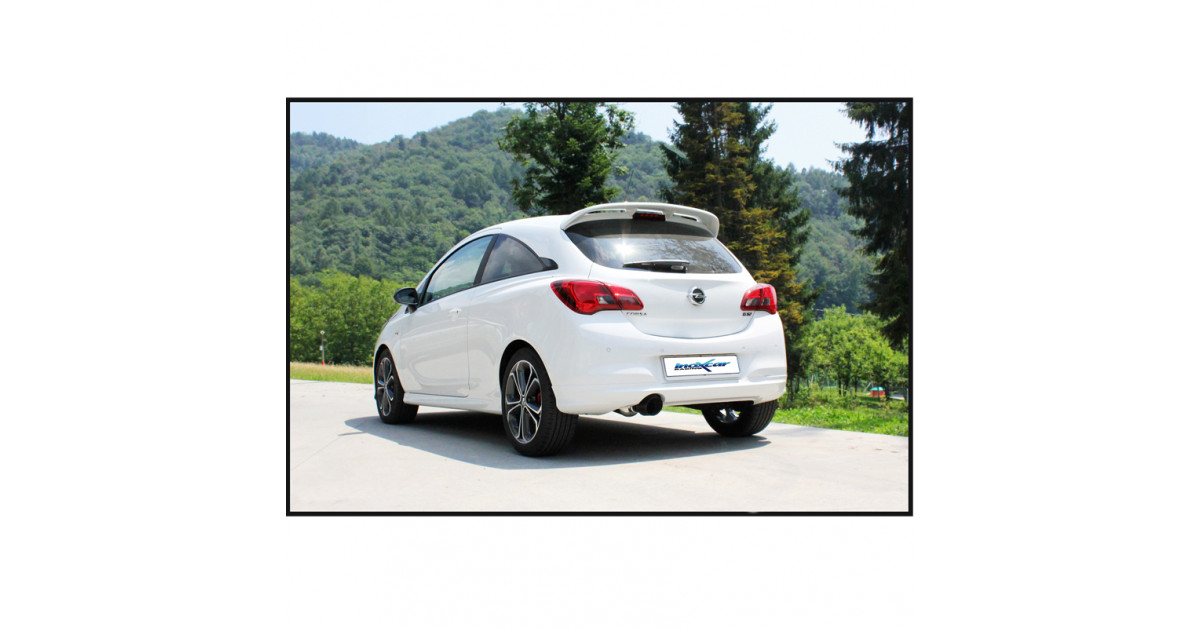 Inoxcar direct center pipe Opel Corsa E GSI 1.4 turbo after 2019