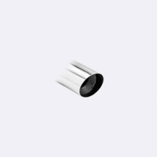 Klem zonder geluiddemper 1X120 Inoxcar Opel Corsa E GSI 1.4 turbo na 2019 - IC-OPCO23102R - OPCO.23.102R - 3661768397916