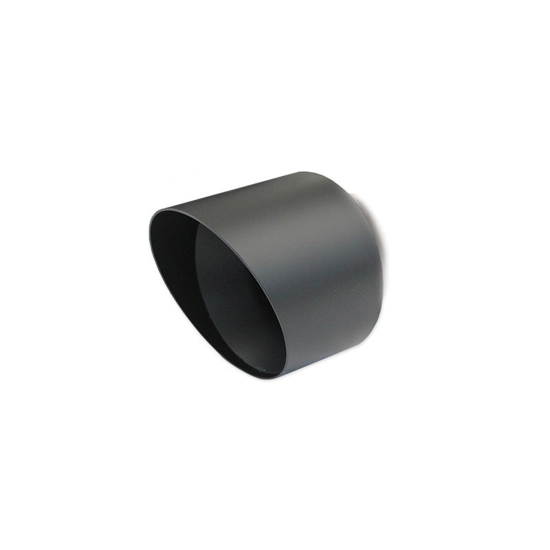 Achterdemper 100 Zwart Keramisch Opel Corsa E GSI 1.4 turbo na 2019 - IC-OPCO2410CBLK - OPCO.24.10CBLACK - 3661768397930
