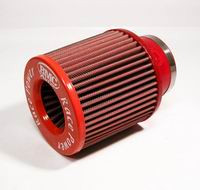 BMC Twin Air conisch filter diameter 1: 90mm 140-134/69 H2: 190mm Metaal - BMC-TW90-130 - TW90-130WH