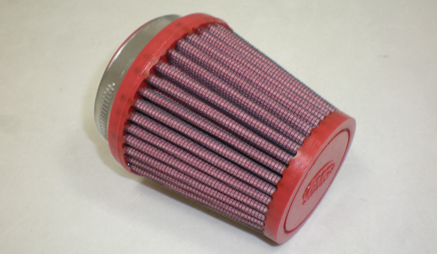 BMC conisch luchtfilter diameter 1: 60mm diameter 2: 85mm H2: 104mm - BMC-SS60-85 - SS60-85