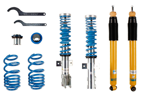 Kit Bilstein Combinés Filetés Amortisseurs Réglables B14 PSS Peugeot 307 / Citroën C4 1.4/1.6/2.0/HDi -50mm - BIL-47-100817 - 47-100817 - 3661768233238