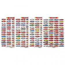 4 Posters toutes les Ferrari 1947-2015