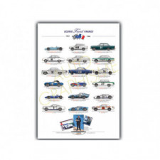 Ford France Racing Team Poster