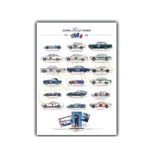 Poster FORD Ecurie Ford Frankrijk - AG-PFO01 - PFO01 - 36617681497076