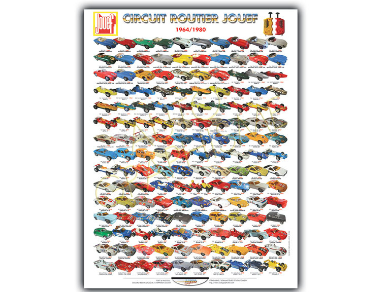 Poster Voitures circuit Routier Jouef - AG-PJ01 - PJ01 - 36617681497086