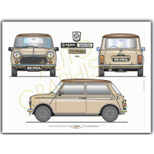 Austin Mini Speciale Voorjaarsposter - AG-AUS01 - AUS01 - 36617681497290