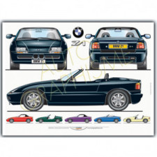 Poster BMW Z1