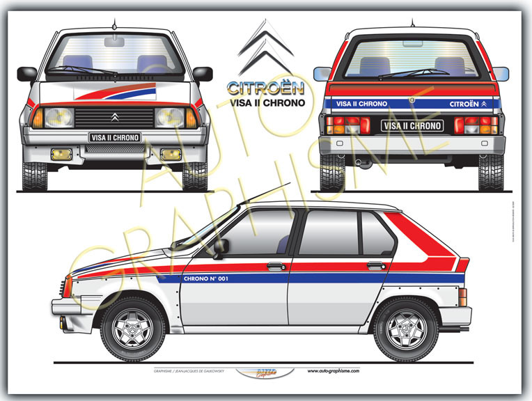 Afiș Citroën Visa Chrono - AG-CIT06 - CIT06 - 3661768834978