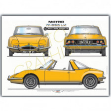Poster Matra 530 LX