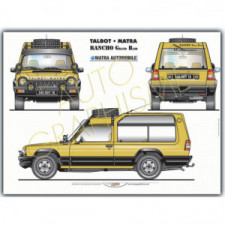 Poster Matra Rancho Grand Raid