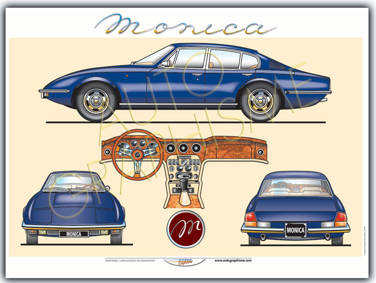 Monica Poster - AG-MON01 - MON01 - 36617681497755