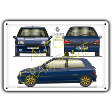 Clio Williams Naamplaatje - AG-FO-011 - FO-011 - 36617681517671