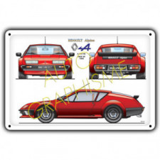 Pannello metallico Alpine A310 V6 Pack GT
