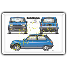 R5 ALPINE metalen plaat - AG-FO-020 - FO-020 - 36617681517768