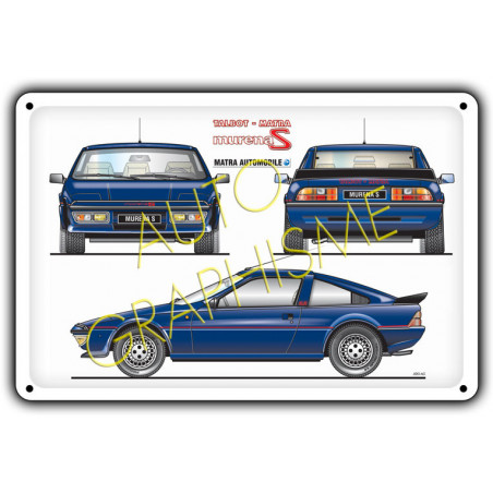 Matra Murena S Metal Panel Matra Murena S Metal Panel