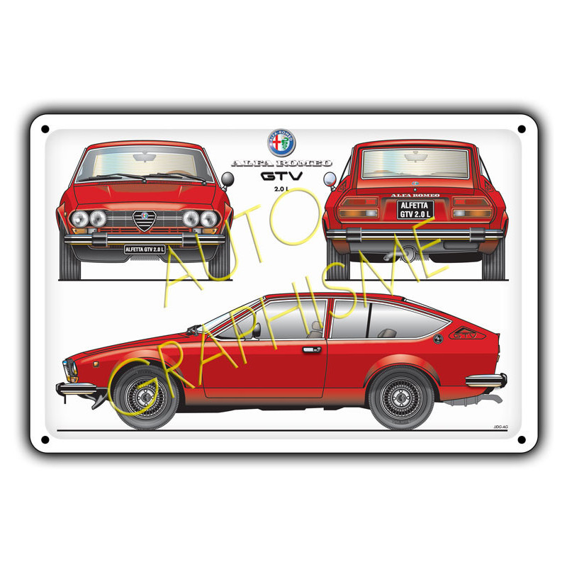 Naam Alfa Romeo Alfetta GTV 2.0L - AG-FO-056 - FO-056 - 3661768835265