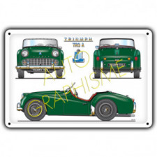Triumph TR3 A Metal Panel