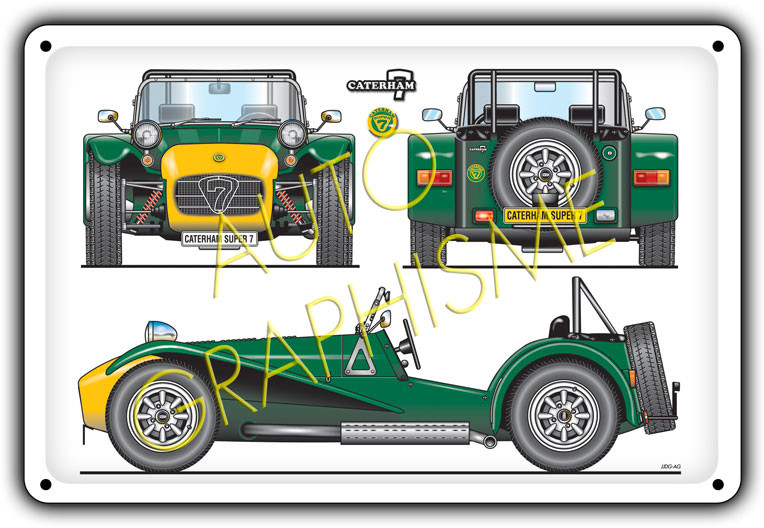 Caterham Super 7 Metal Panel - AG-FO-078 - FO-078 - 36617681518349