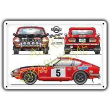 DATSUN 240 Z MC Metalen plaat - AG-FO-081 - FO-081 - 36617681518379