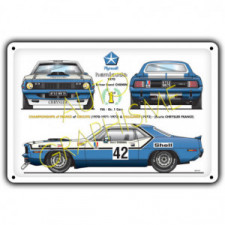 Chrysler Plymouth Hemi Cuda Metal Panel