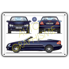 Mercedes CLK Cabriolet Typeplaatje - AG-FO-098 - FO-098 - 3661768835470