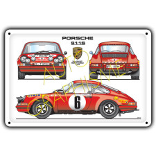 Metalen plaat Porsche 911S Mc - AG-FO-104 - FO-104 - 36617681518553