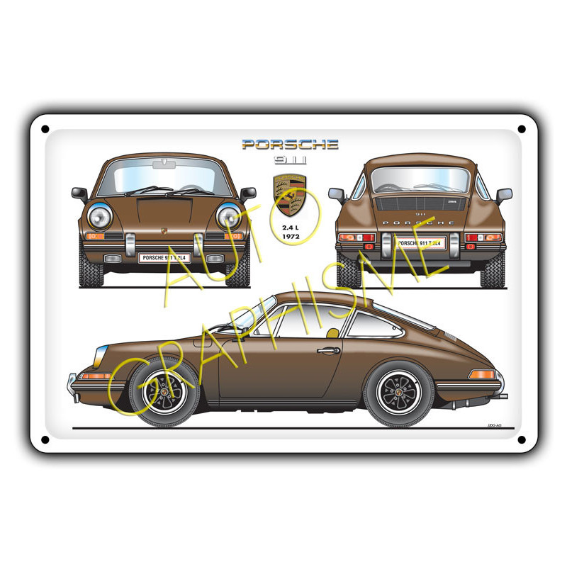 Metalen Porsche 911T 2L4 - AG-FO-111 - FO-111 - 36617681518610