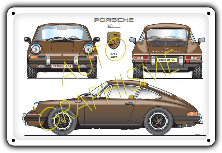 Metalen Porsche 911T 2L4 - AG-FO-111 - FO-111 - 36617681518610