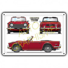 Triumph TR5 PI Metal Panel