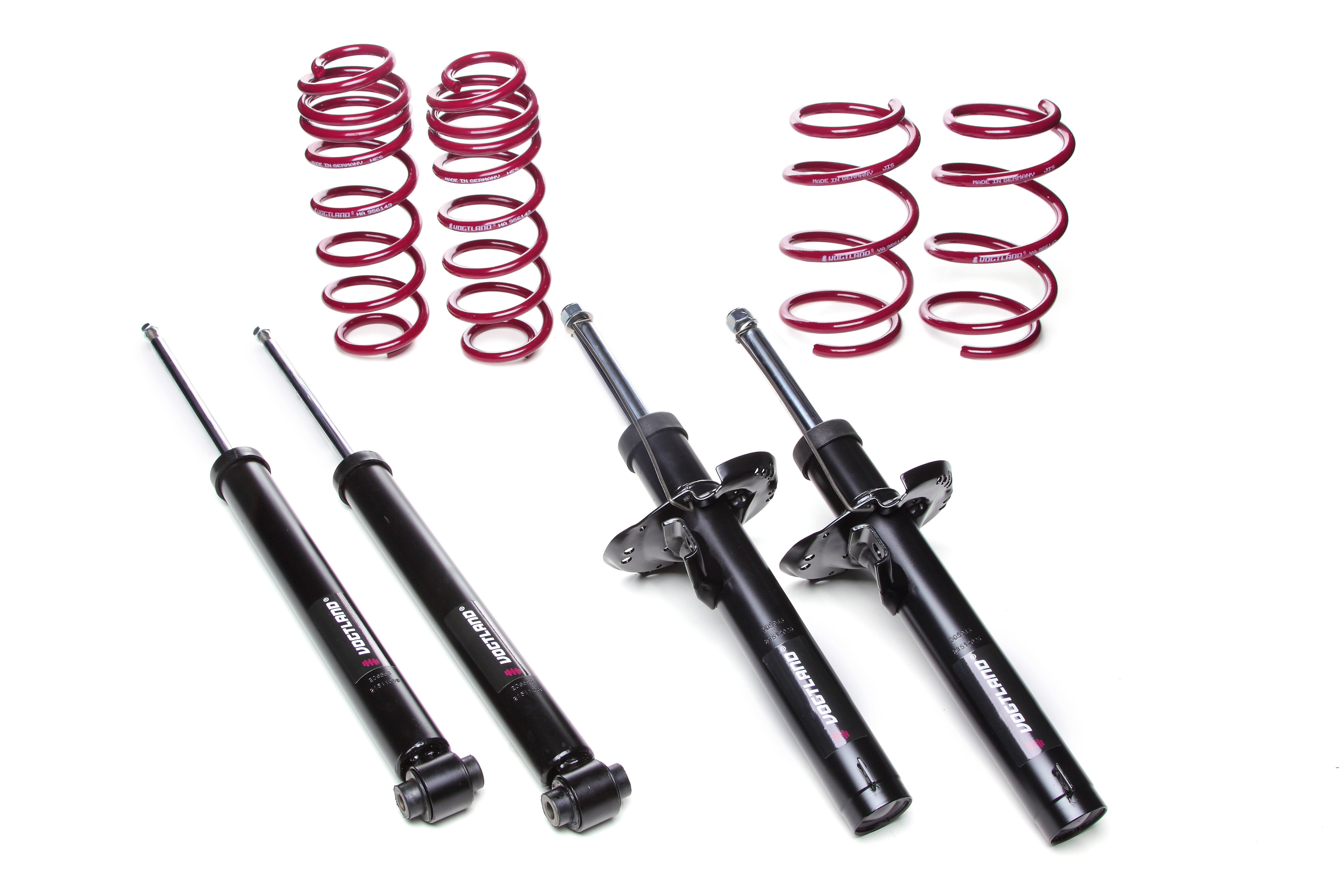 Schokdemper en korte veerset VOGTLAND VW Golf VII 2.0 TDI 150pk 12/11-18/12 - 35 / 35 diam 50mm - VOG-960641 - 960641 - 4251244612603